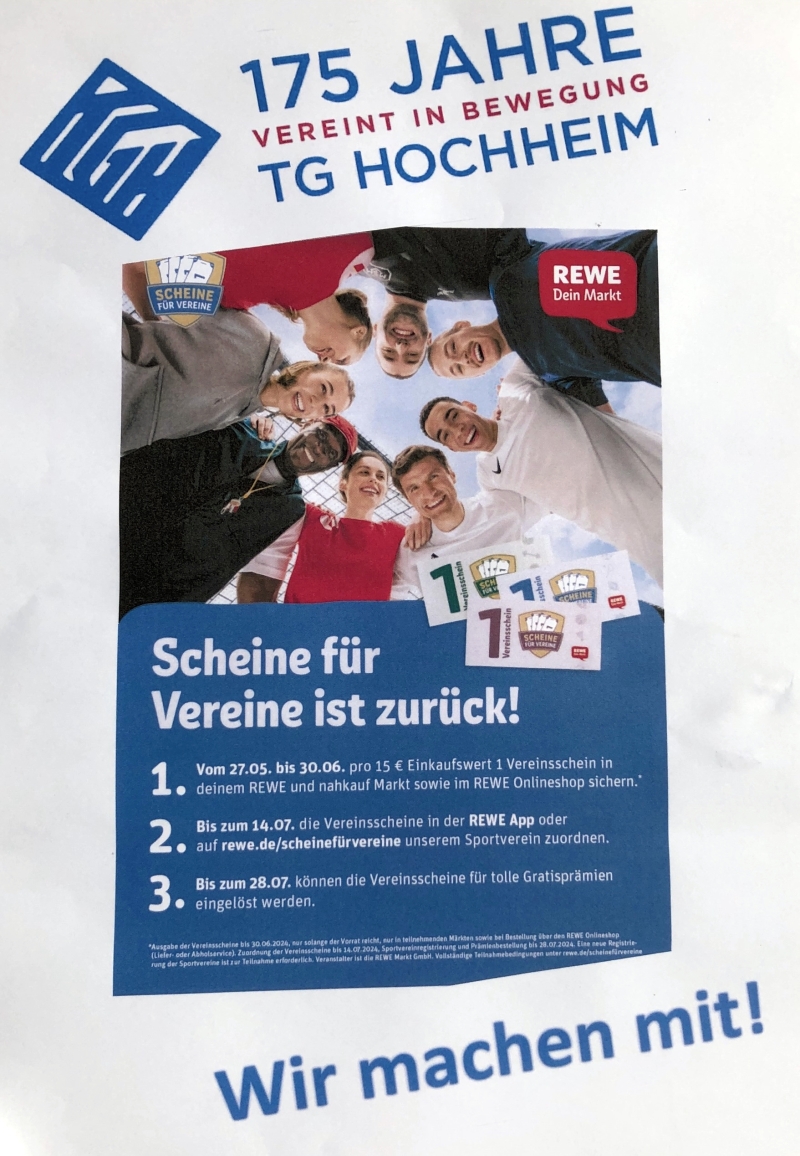 Scheine fuer Vereine 2024