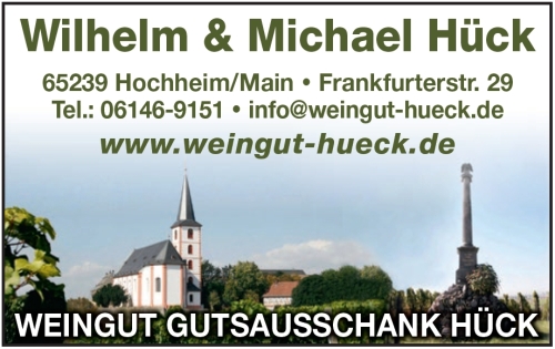 Banner Weingut Hueck 500